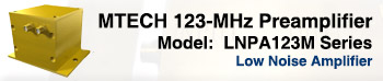MTECH 123-MHz Preamplifier (LNPA123M Series)